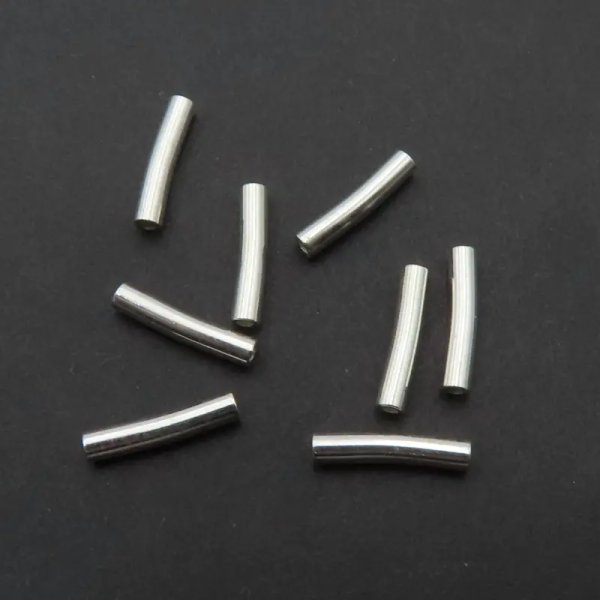 Srebro Ag - rurka dystansowa10 mm