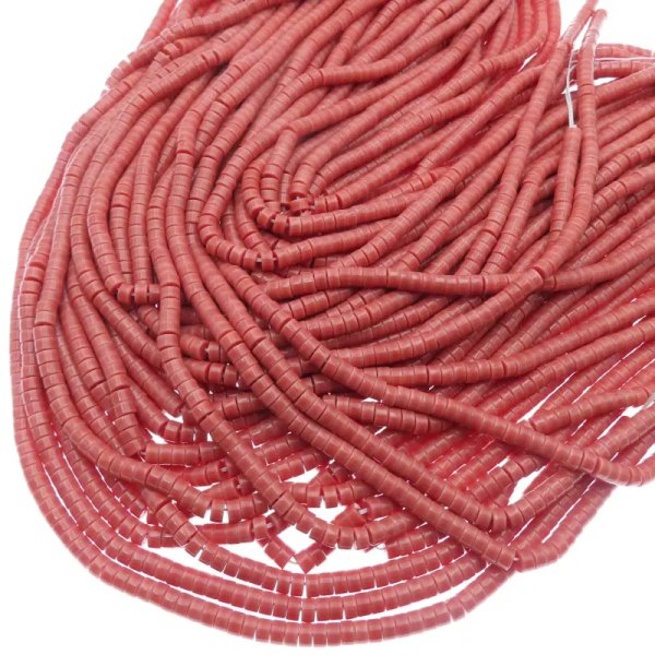 Jaspis cesarski walce 4x2 mm (sznur)