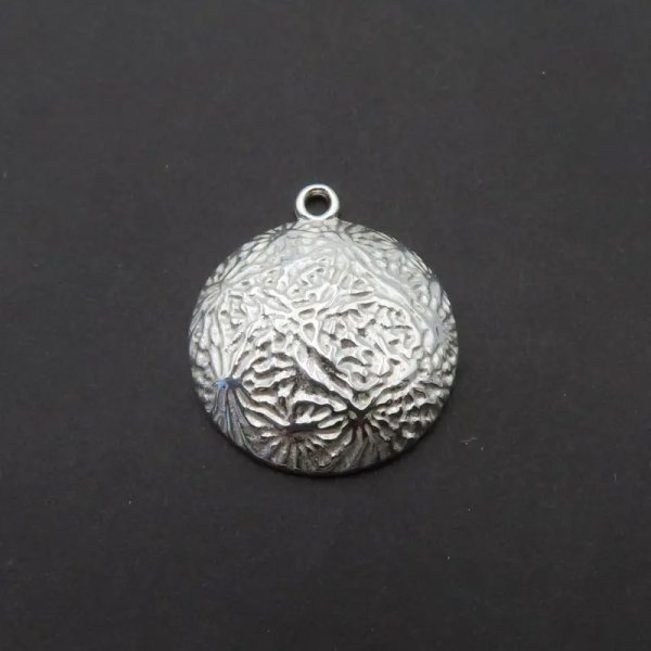 Srebro Ag - zawieszka ozdobna 18mm