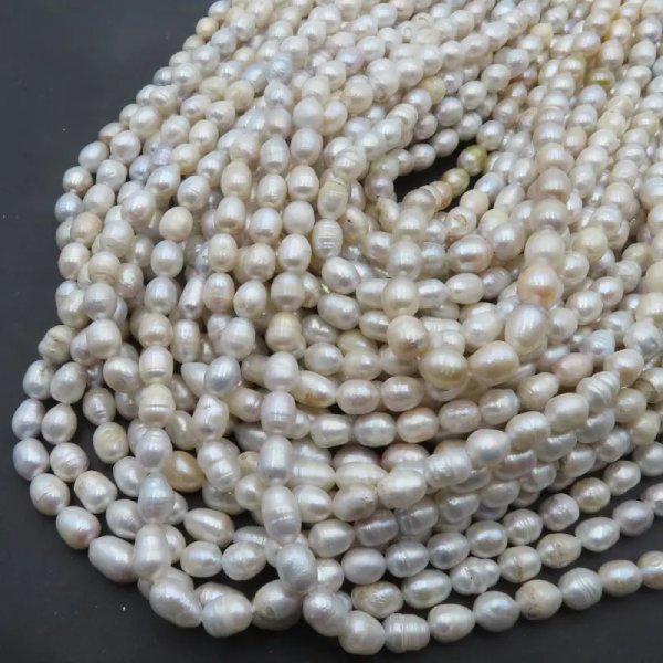 Perły Naturalne Hodowane 6-7 mm (sznur)