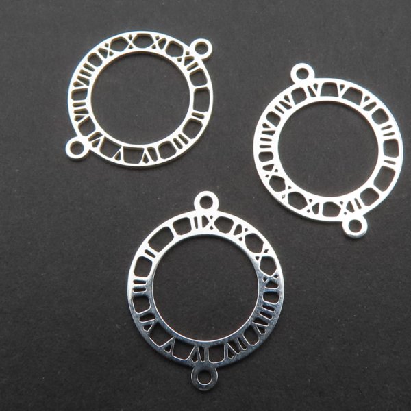 Srebro Ag - zawieszka koło 14 mm