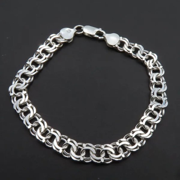 Bransoletka srebrna GARIBALDI 19,5 lub 20,5 cm