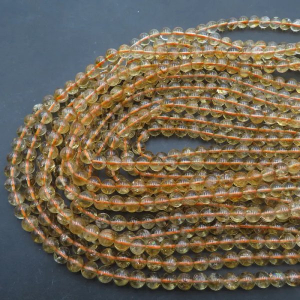 Cytryn (Lemon) kulka 7 mm (sznur)