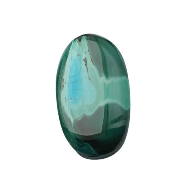 Malachit z Turkusem 29-34x16-19 mm owal (różne kamienie do wyboru)