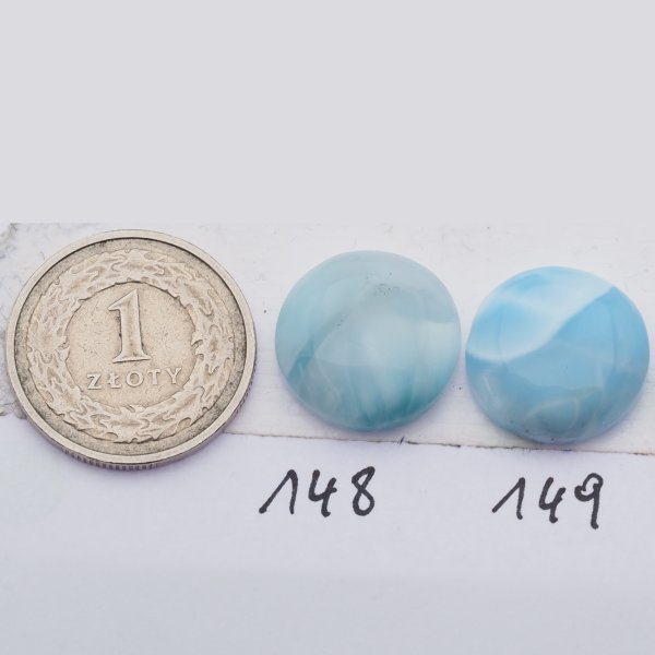 Larimar 16-17 mm koło (różne kamienie do wyboru)