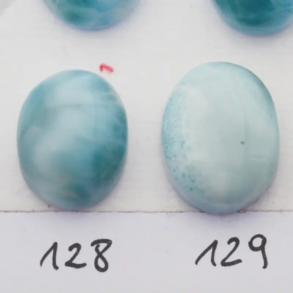 Larimar 20-24 x12-16 mm owal (różne kamienie do wyboru)