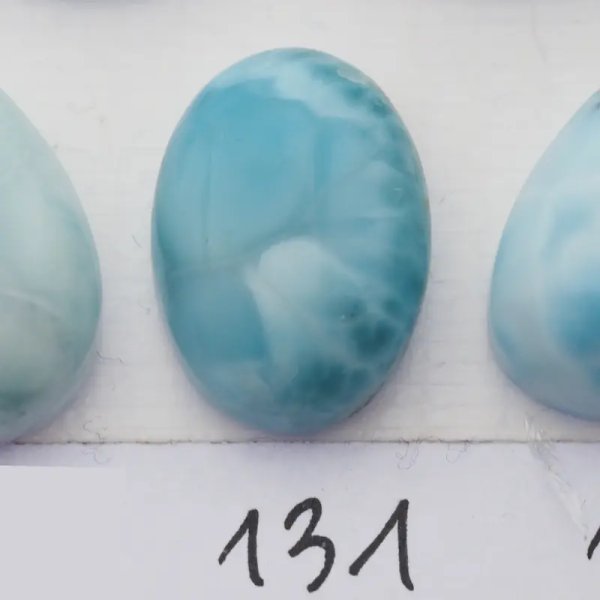 Larimar 20-24 x12-16 mm owal (różne kamienie do wyboru)