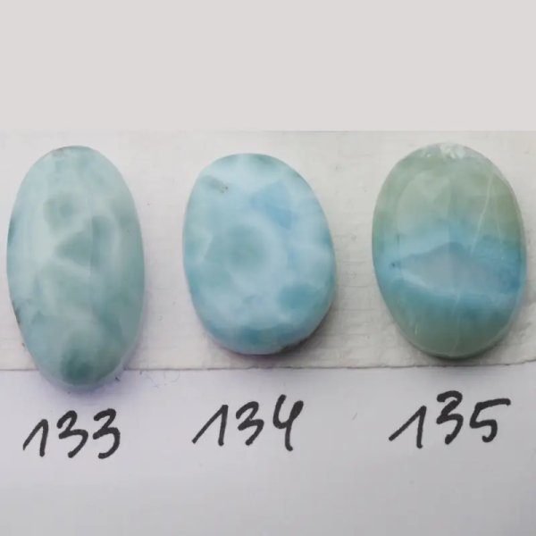 Larimar 20-24 x12-16 mm owal (różne kamienie do wyboru)