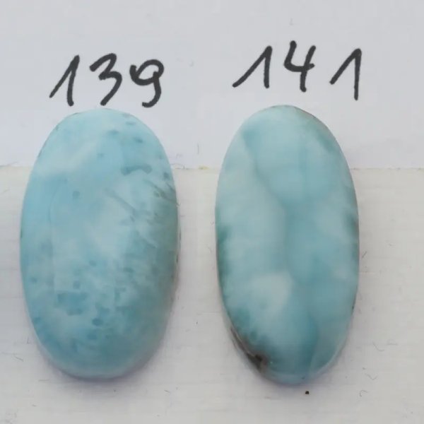 Larimar 20-24 x12-16 mm owal (różne kamienie do wyboru)