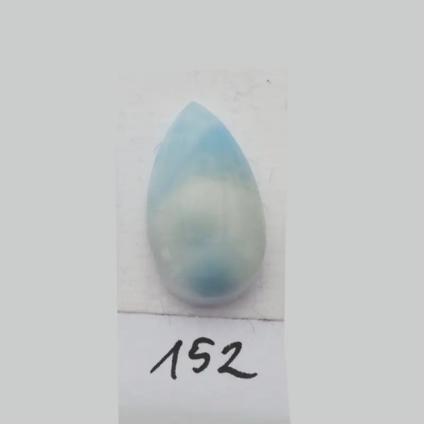 Larimar 18-24x11-16 mm łza (5 kamieni do wyboru)