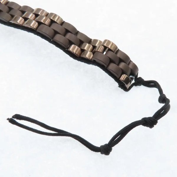 Hematyt brązowy na sznurku - regulowana bransoletka