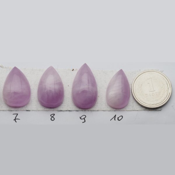 Kunzyt 23-27x14-17 mm owal (różne kamienie do wyboru)