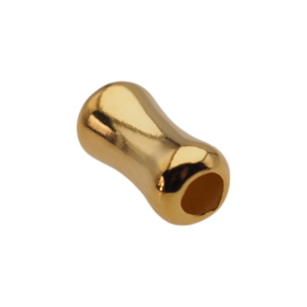 Srebro Ag złocone - przekładka rurka dystansowa 6x3 mm