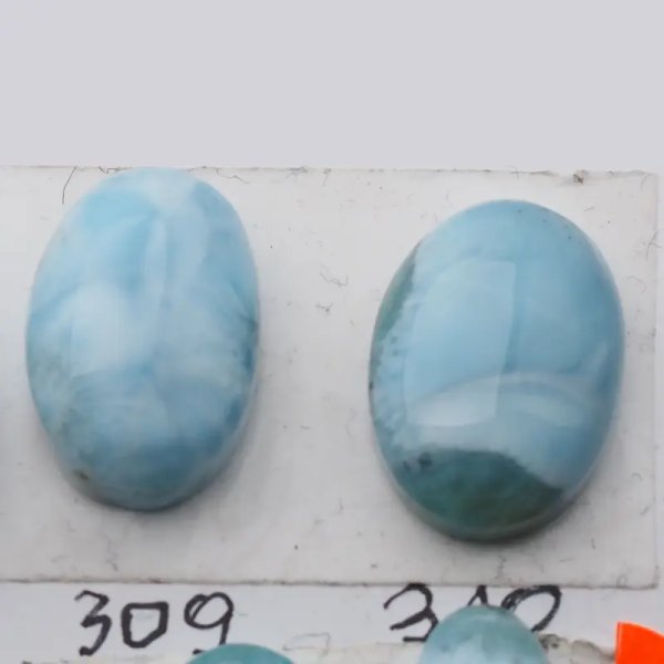Larimar 19-25x11-14 mm owal (różne kamienie do wyboru)
