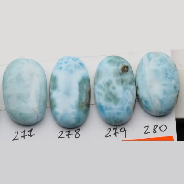 Larimar 29-33x18-20 mm owal (różne kamienie do wyboru)