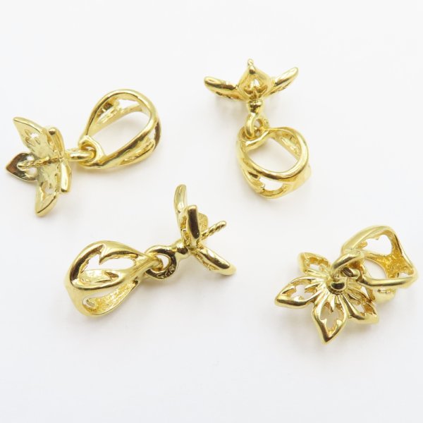 Srebro złocone Ag - krawatka