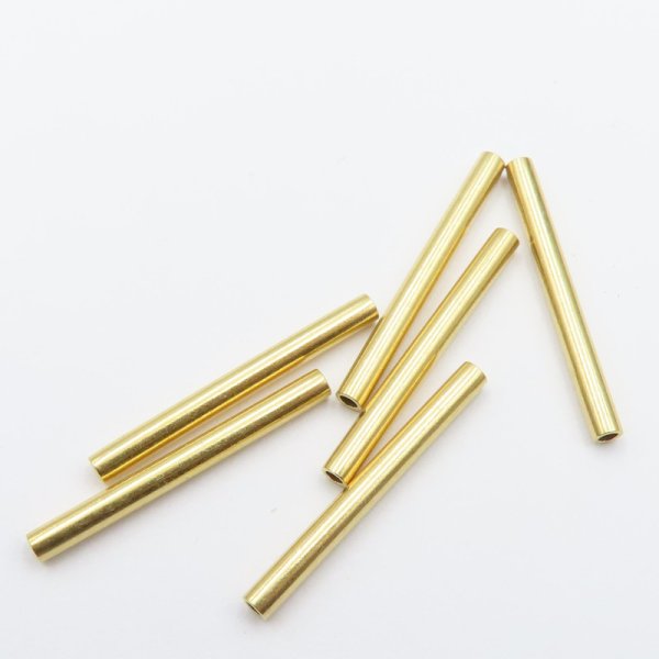 Srebro Ag złocone - przekładka rurka dystansowa 20 mm