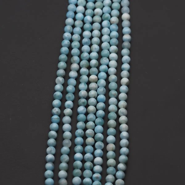 Larimar - kulki 4,5 mm (sznur)