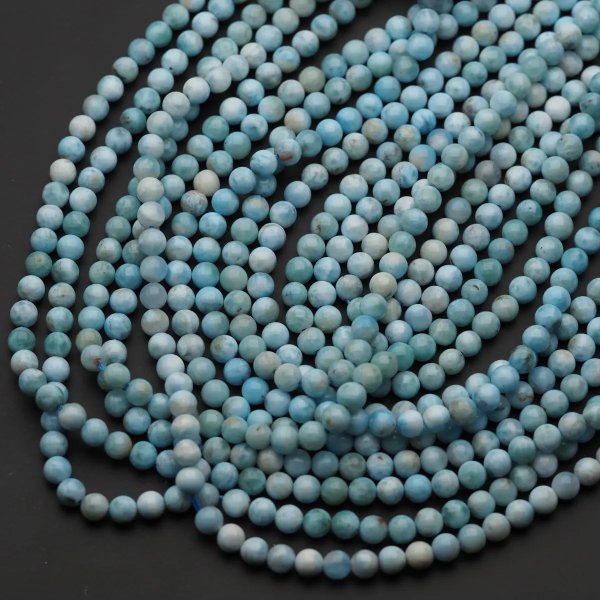 Larimar - kulki 5,5 mm (sznur)