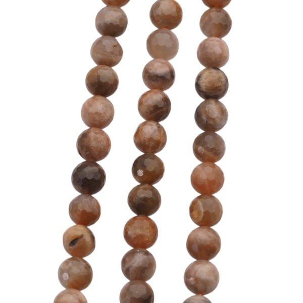 Kamień Słoneczny Fasetowany kula 10 mm (sznur)