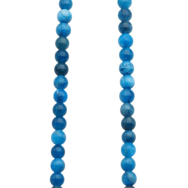 Apatyt polerowana kulka 6-6,5 mm (sznur)