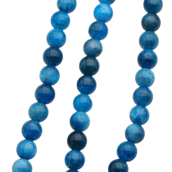 Apatyt polerowana kulka 7,5 mm (sznur)