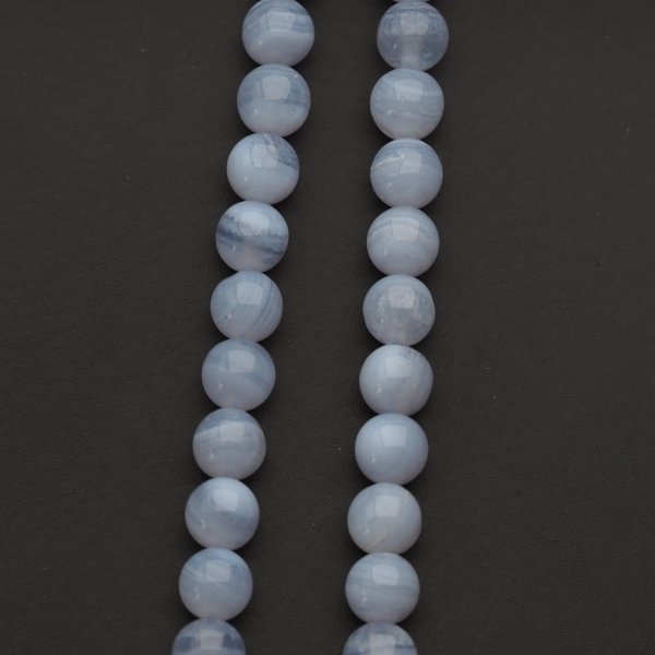 Chalcedon kulki 6 mm – sznur ok. 38 cm