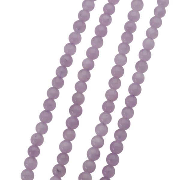 Kunzyt kula polerowana 5,6-5,9 mm (sznur)