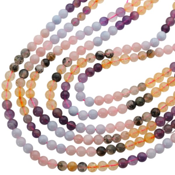 Mix kwarców kulki 6-6,5 mm (sznur)