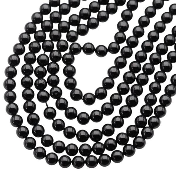 Spinel polerowane kulki 6,7 mm (sznur)