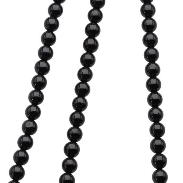 Spinel polerowane kulki 6,7 mm (sznur)