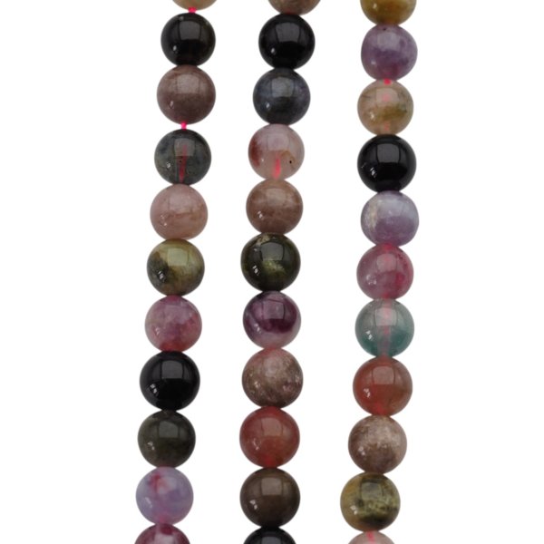 Turmalin kolorowy kulka 6,5-6,8 mm (sznur)