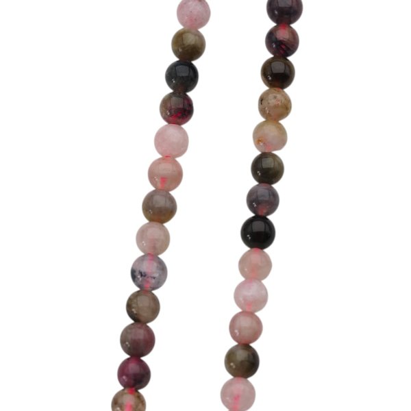 Turmalin Kolorowy - kulki 4 mm (sznur)