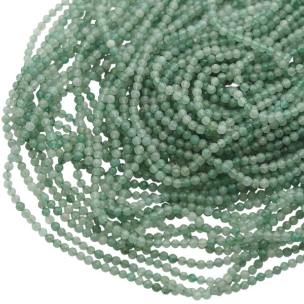 Awenturyn fasetowany kulki 3,5 mm (sznur)