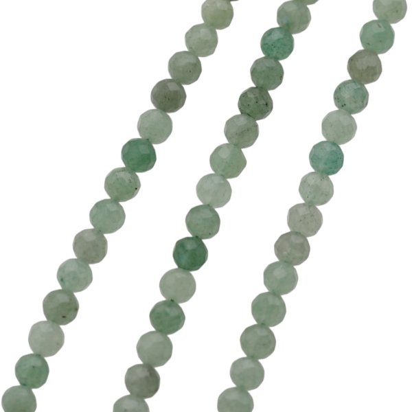 Awenturyn fasetowany kulki 4,7 mm (sznur)