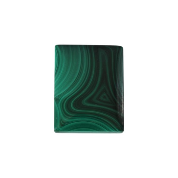 Malachit 33x26x8 mm prostokąt