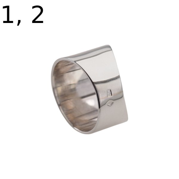 Kamień Księżycowy i srebro - sygnet (różne kształty i rozmiary do wyboru)