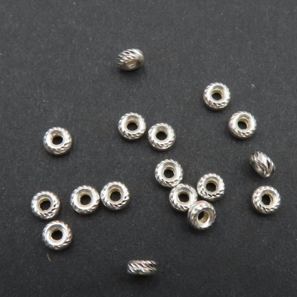 Srebro Ag - oponka 3,3x1,5mm  