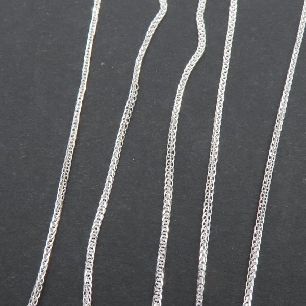 Srebro Ag Srebrzone  - Łańcuch 1,2x07mm (1metr)