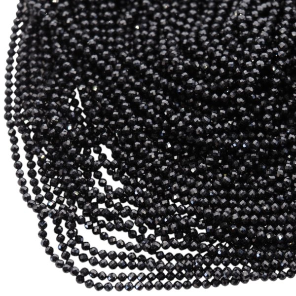 Spinel fasetowany kulki 3,5 mm (sznur 39,5cm)