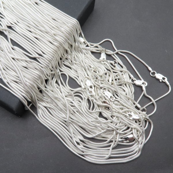Łańcuszek Szczurzy Ogon - srebro 70cm