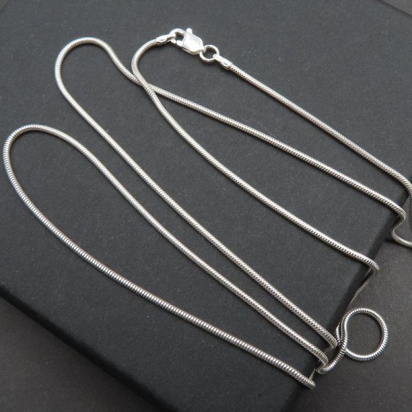 Łańcuszek Szczurzy Ogon - srebro 70cm