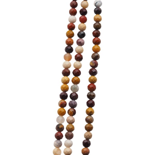 Mokait Fasetowany kulka 3mm (sznur)