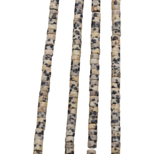 Jaspis dalmatyński walec 4x2 (sznur)