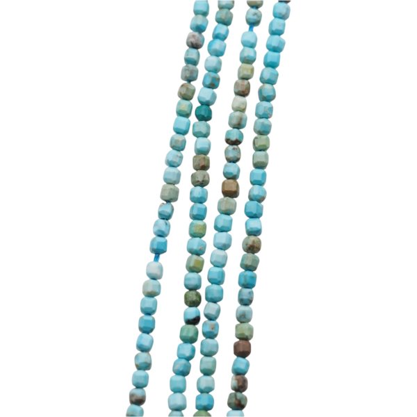 Turkus kostka 2,5mm (sznur)