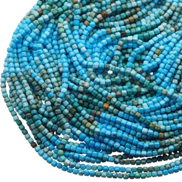 Turkus kostka 4x4 mix (sznur)