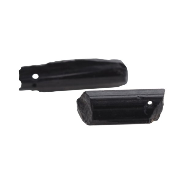 Turmalin czarny - nieregularne, surowe kryształy (sztuka)