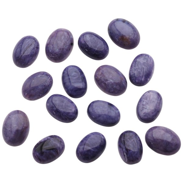 Czaroit 14x10 mm owal (sztuka)