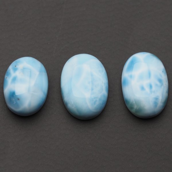 Larimar 16-18x12-13 mm owal (różne kamienie do wyboru)