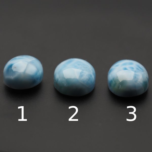 Larimar 16-18x12-13 mm owal (różne kamienie do wyboru)